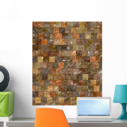 Small Mosaic Tiles Wall Mural