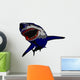 Attacking Shark Wall Decal