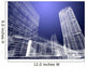 Abstract Architecture Wall Mural
