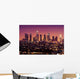 Downtown Los Angeles Skyline at Night California Wall Mural