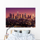 Downtown Los Angeles Skyline at Night California Wall Mural