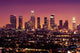 Downtown Los Angeles Skyline at Night California Wall Mural