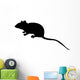 Silhouette Mouse White