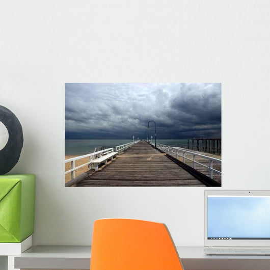 Incoming Storm Wall Decal