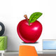 red apple fresh delicious isolated Wall Decal