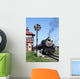 steam engine signal interlock Wall Mural
