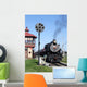 steam engine signal interlock Wall Mural