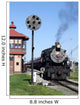 steam engine signal interlock Wall Mural
