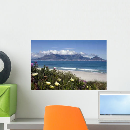 Cape Town and Table Wall Decal