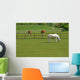 Horses and Cattle Grazing