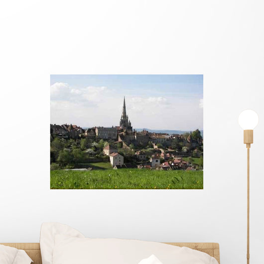 Autun Vue D'ensemble Wall Decal