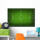 soccer field. Wall Mural