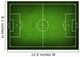 soccer field. Wall Mural