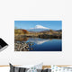 Mount Shasta Reflection Wall Decal