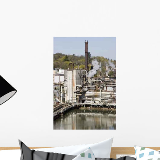 Paper Mill Plant Wall Decal