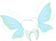 Flying Fairy Tooth Wall Decal