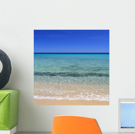 Horizon over Idyllic Beach