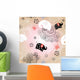 Texture Elephants Clouds Wall Decal