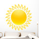 Sun Wall Decal