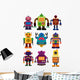 Cartoon Color Robot Icon