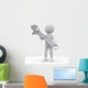 Man with Huge Adjustable Wall Decal