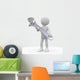 Man with Huge Adjustable Wall Decal