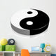 Yin and Yang Symbol Wall Decal