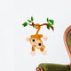 Baby Monkey on a Tree Wall Decal