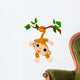 Baby Monkey on a Tree Wall Decal