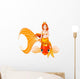 Mermaid Riding Golden Fish