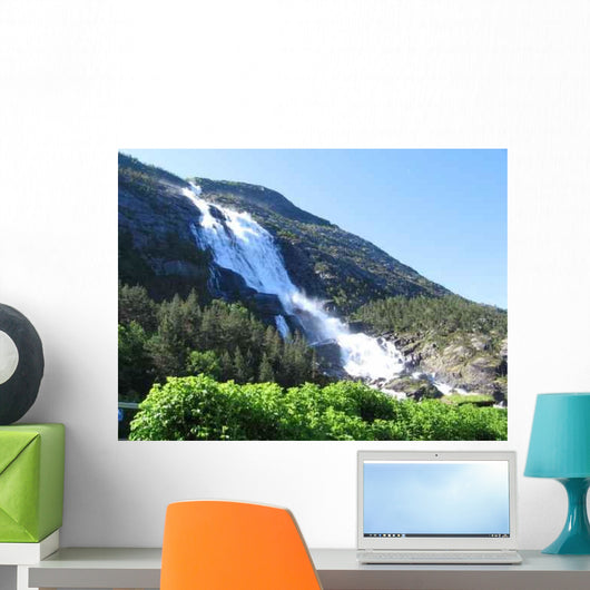 Latefossen 3 Norway Wall Decal
