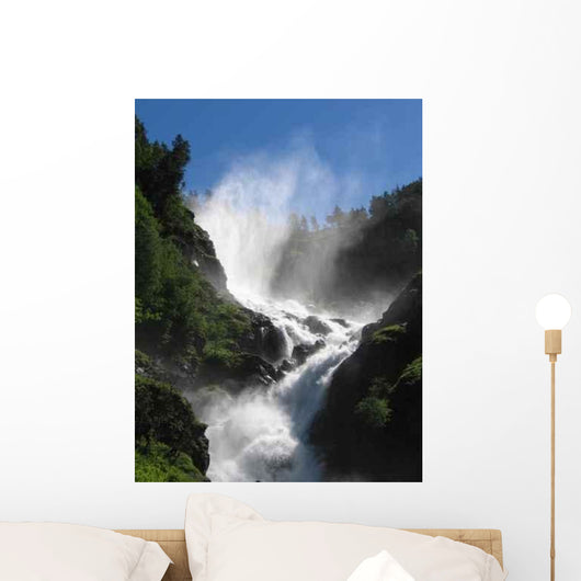 Latefossen Norway Wall Decal