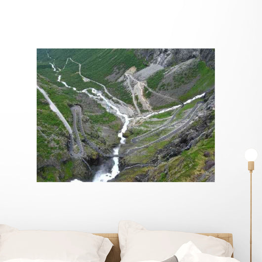 Trollstigen-road Norway Wall Decal