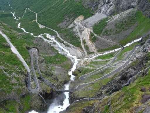 Trollstigen-road Norway Wall Decal