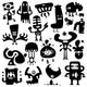 funny monsters Wall Decal