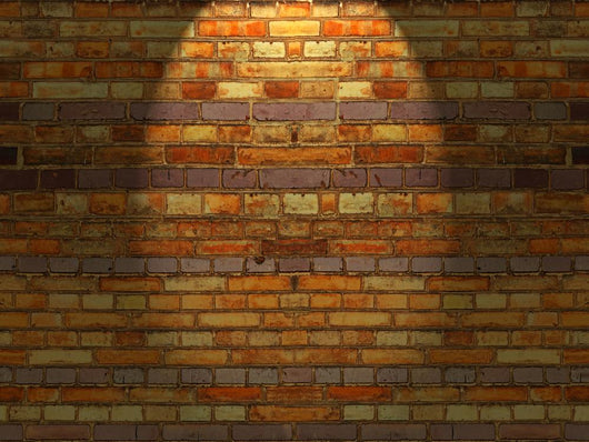 Brick Wall Lighted Seamless Wall Decal