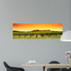 Vineyard Panorama Sunset Wall Decal