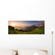 Roszutec peak in sunset - Slovakia mountain Fatra Wall Mural