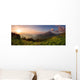 Roszutec peak in sunset - Slovakia mountain Fatra Wall Mural