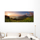 Roszutec peak in sunset - Slovakia mountain Fatra Wall Mural