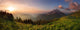 Roszutec peak in sunset - Slovakia mountain Fatra Wall Mural