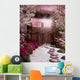 Oriental garden gate Wall Mural