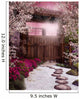 Oriental garden gate Wall Mural