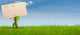 Green Sign Garden Grass Wall Decal