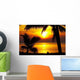 Tropic Sunset Wall Decal Design 2