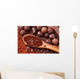 Group of chocolate close up Wall Mural