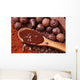 Group of chocolate close up Wall Mural