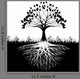 Tree Roots Silhouette