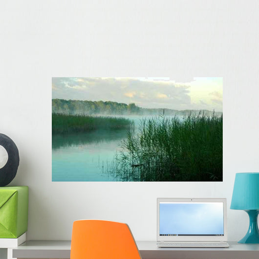 Brume Et Roseaux Wall Decal