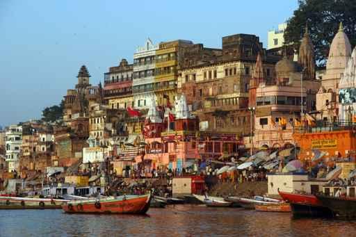 Varanasi Riverside Wall Decal